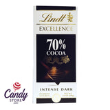 Lindt Excellence 70% Dark Chocolate Bars - 12ct