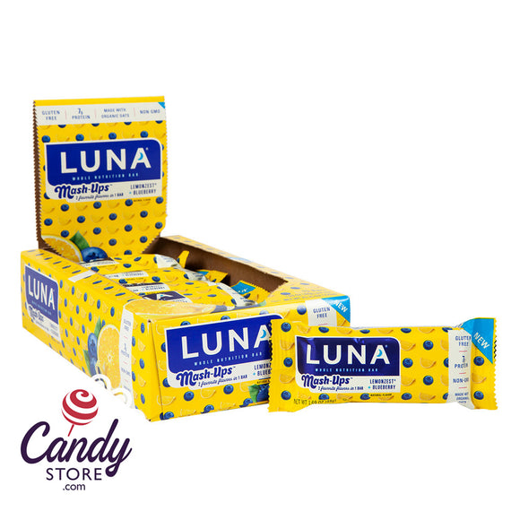 Luna Bar Lemon Zest + Blueberry - 15ct