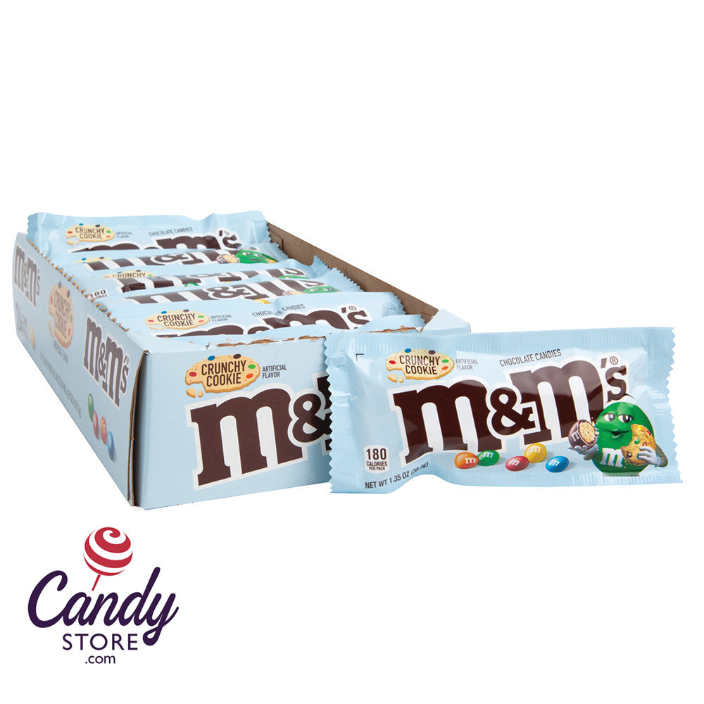 M&M's Crunchy Cookie 1.35 oz. Chocolate Candies - 24 / Box