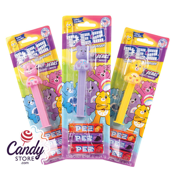 Pez Assorted Care Bears Blister Pack - 12ct