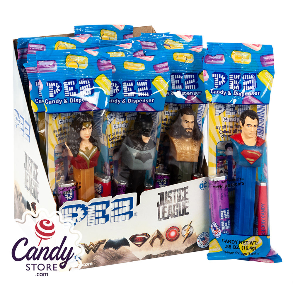 その他 pezman Pez Batman vs. Superman Assortment 12ct - CandyStore.com