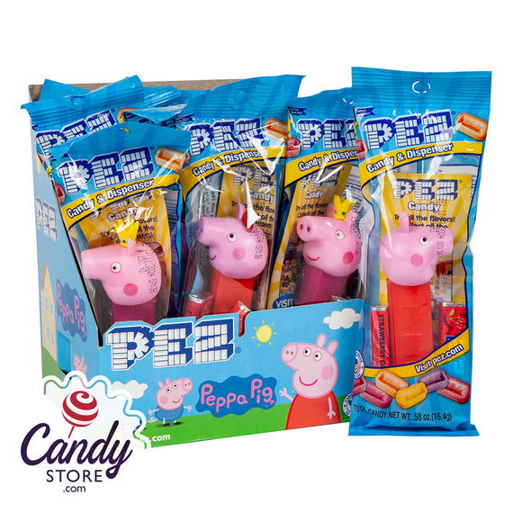 Pez Peppa Pig Candy Dispensers - 12ct