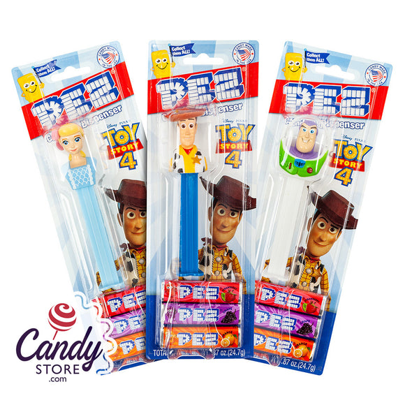 Pez Toy Story Blister Packs -12ct