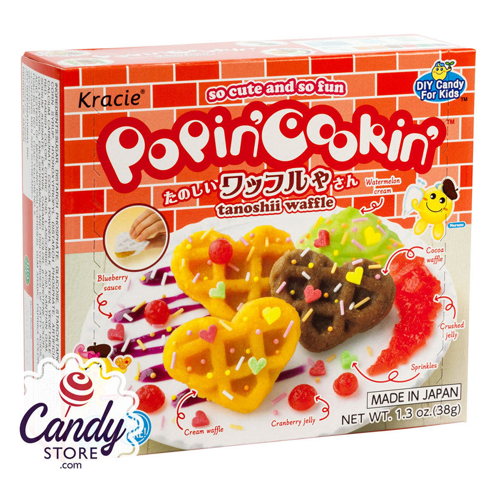 Popin Cookin Waffle Shop Japanese Candy Kits 5ct 
