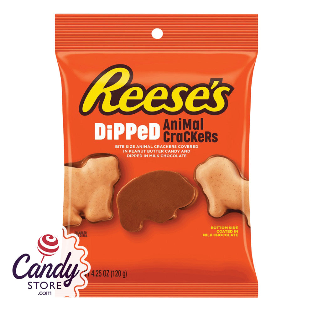 Reeses Choc PB Animal Crackers 12ct Peg Bags