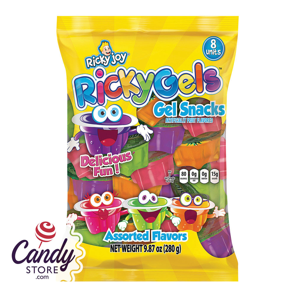 Ricky Joy Ricky Gels Assorted 30ct Snack Bags