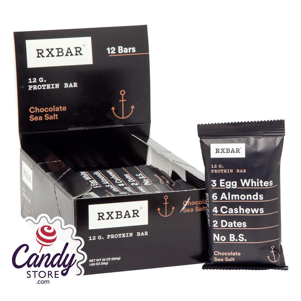 Rx Bar Chocolate Sea Salt 1.83oz Protein Bar 12ct