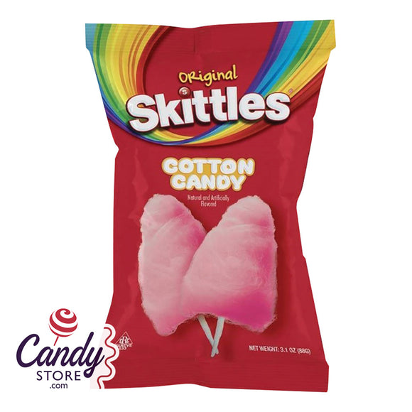 Skittles Cotton Candy - 12ct Pouches