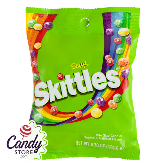 Skittles Sour Candy Bags - 12ct