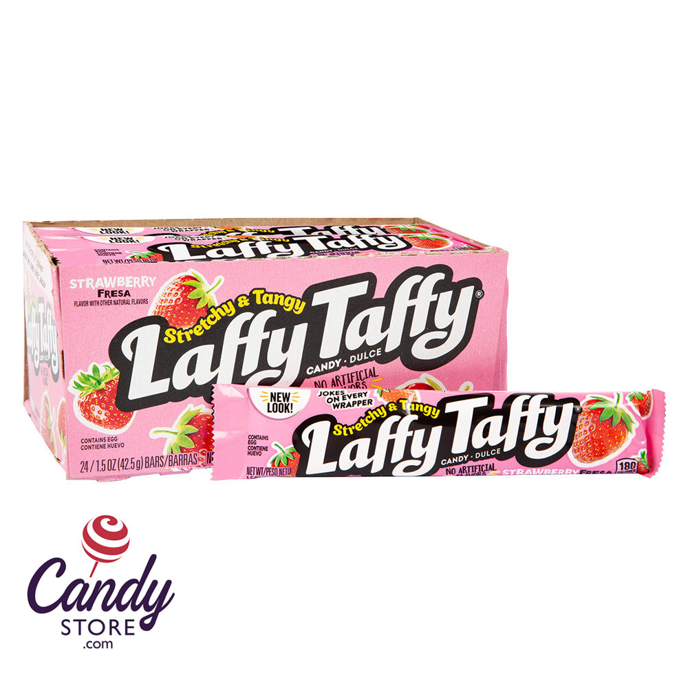 Strawberry Laffy Taffy 24ct