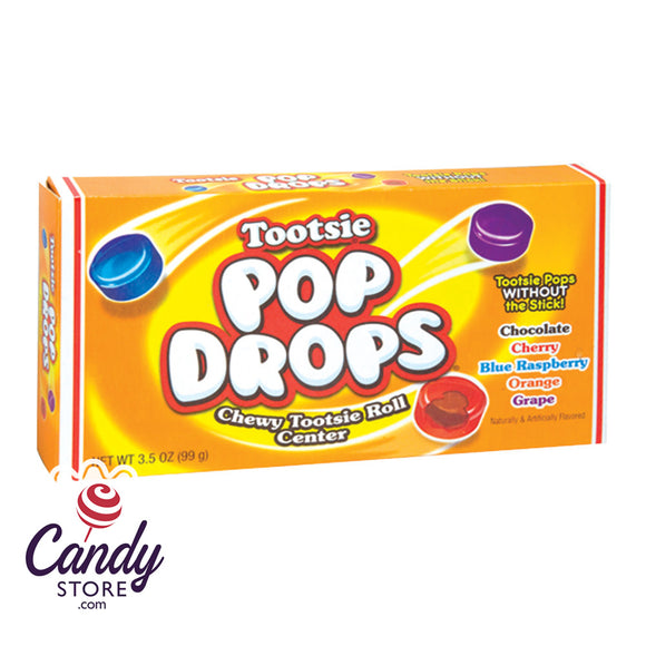 Tootsie Pop Drops Candy - 12ct Theater Boxes