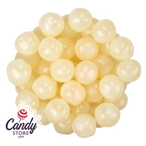 White Pina Colada Fruit Sours Balls Candy - 5lb