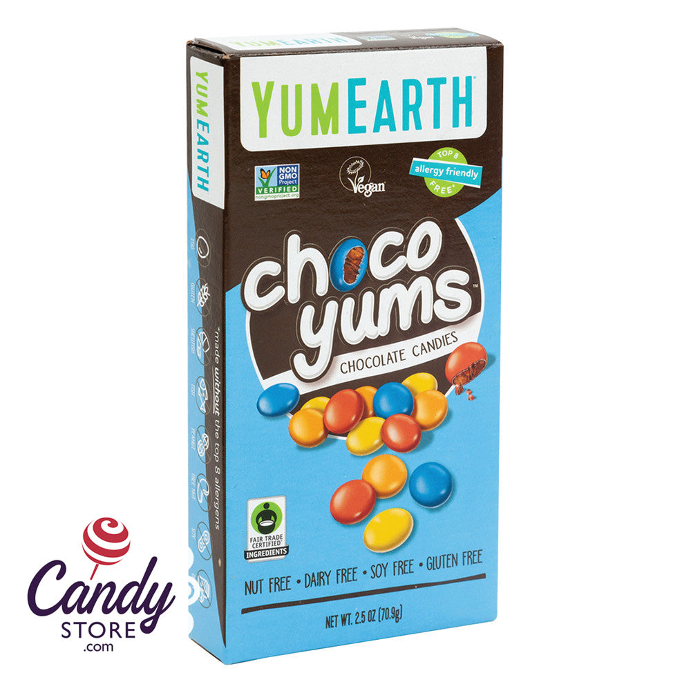 Yum Earth Choco Yums Dark Chocolate Candies 6ct