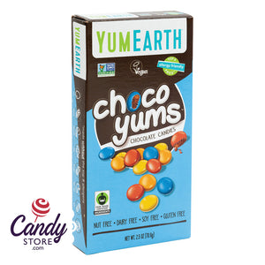 Yum Earth Choco Yums Dark Chocolate Candies - 6ct