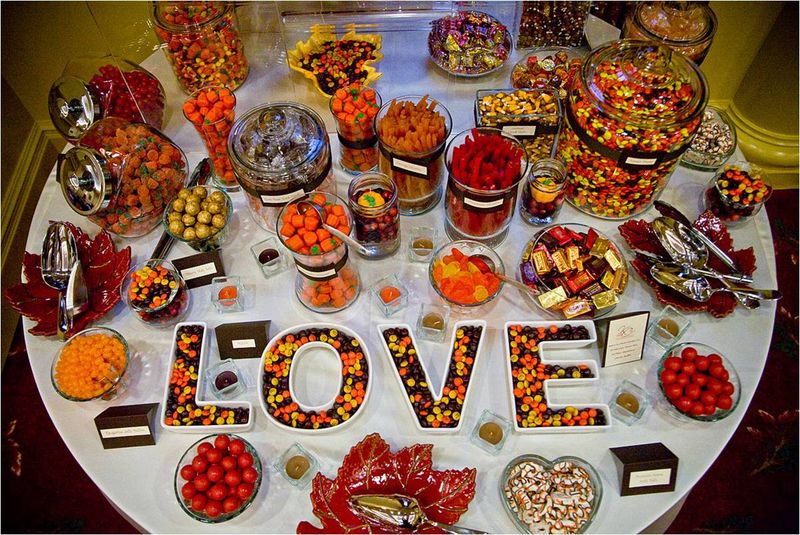 15 Awesome Candy Buffet Ideas To Steal, Candy Buffet Table Ideas