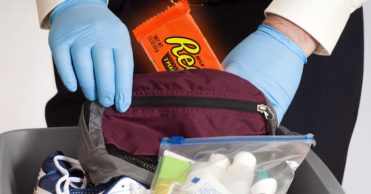 TSA Confiscate Candy