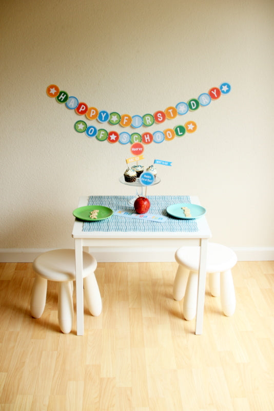 First day of school breakfast decorations