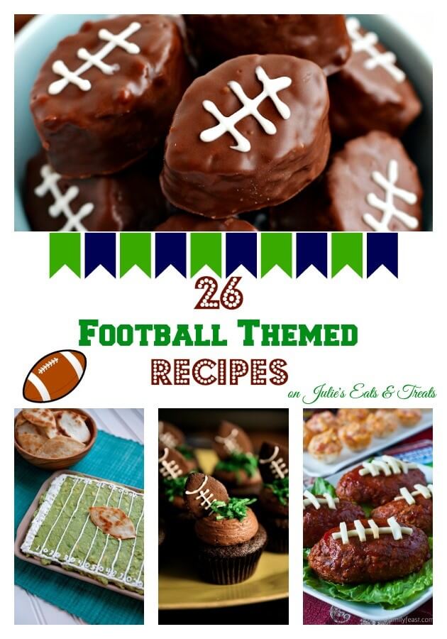 Football themed food