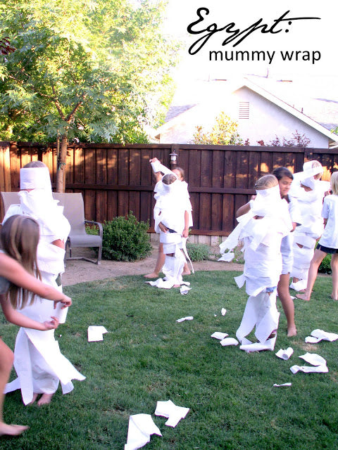 Mummy Wrap Game