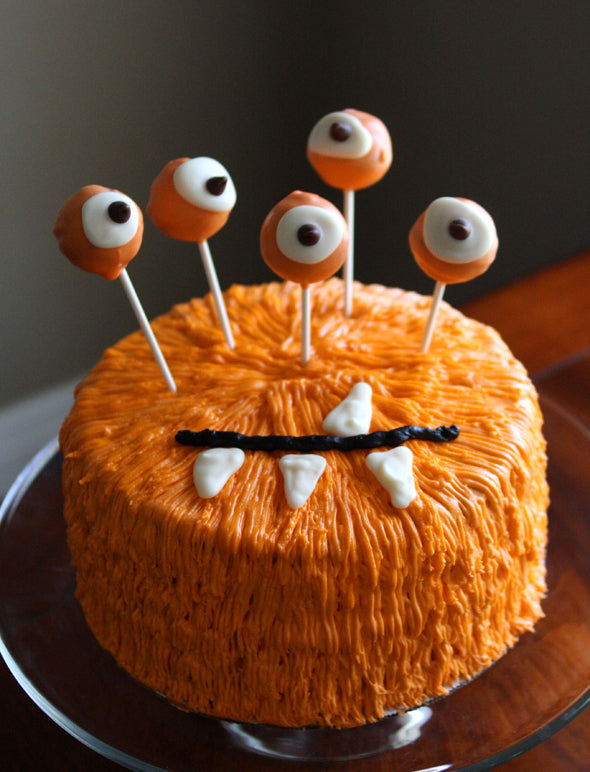 Orange Cake Monster