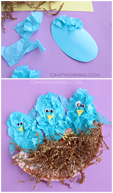 Blue bird craft