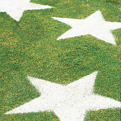 DIY lawn stars