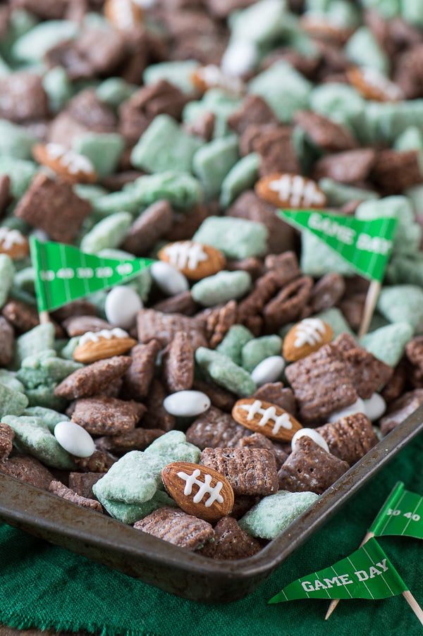 Football puppy chow