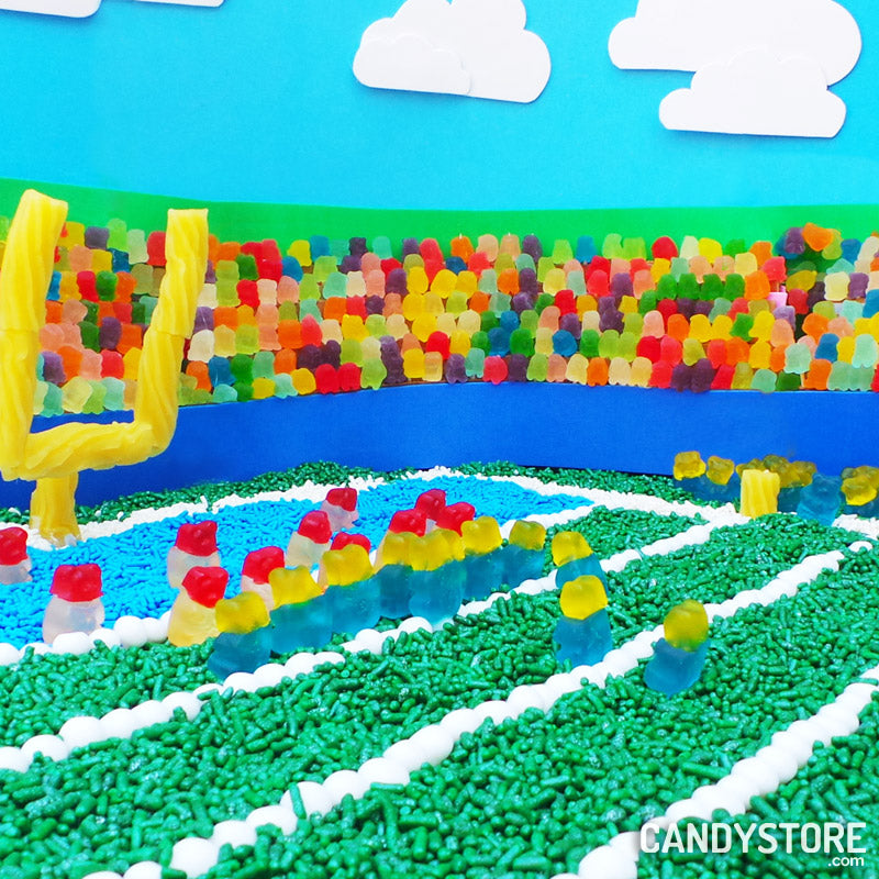 Gummy bears football goal line play by notre dame