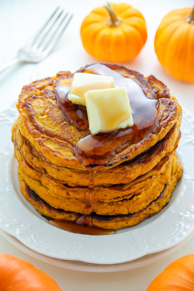 Pumpkin spice pancakes for DIY chefs for breakfast