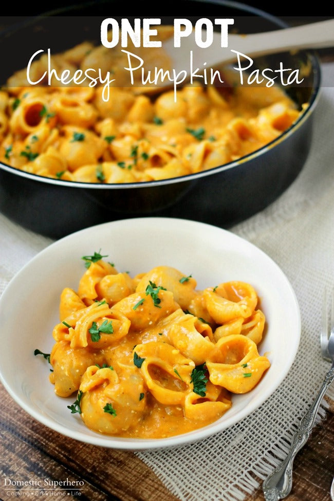 Try this pumpkin spice pumpkin pasta recipe