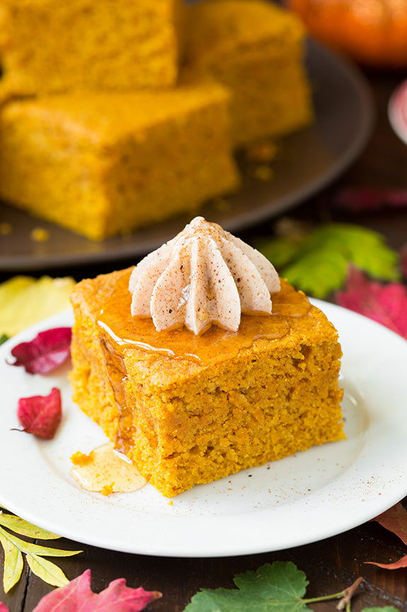 Make pumpkin spice cornbread recipe at home DIY