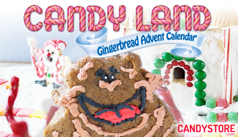 Gingerbread CandyLand advent calendar