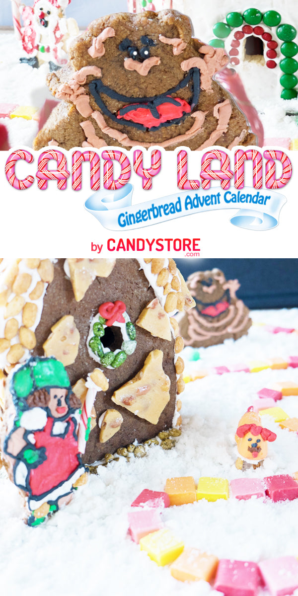 Gingerbread CandyLand Game Advent Calendar