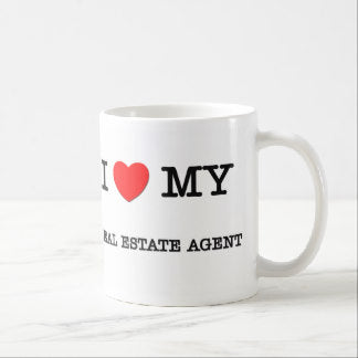 i love my real estate agent mug