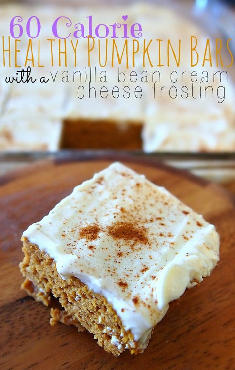 Avoid Thanksgiving weight gain with low fat pumpkin pie bars