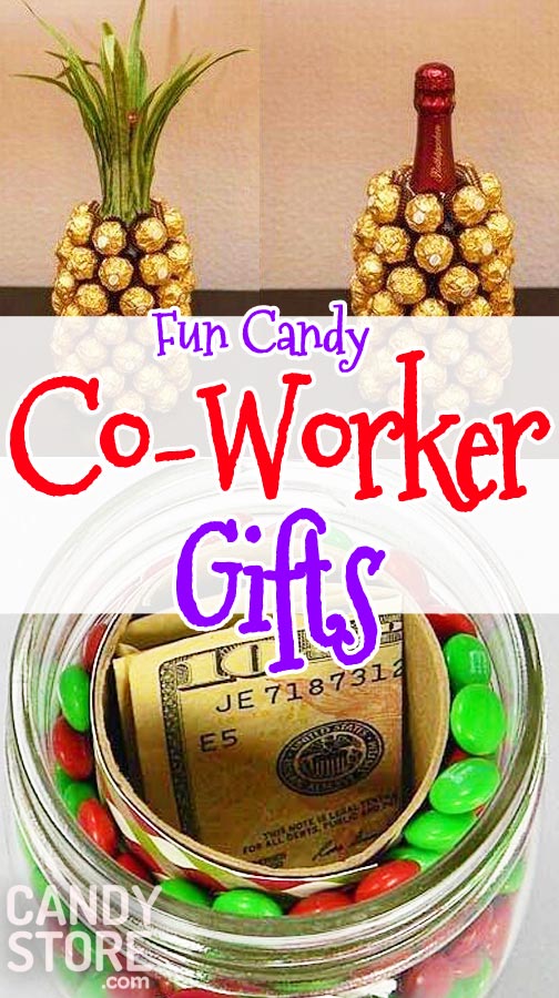 10 Co-Workers Candy Christmas Gifts to Say
