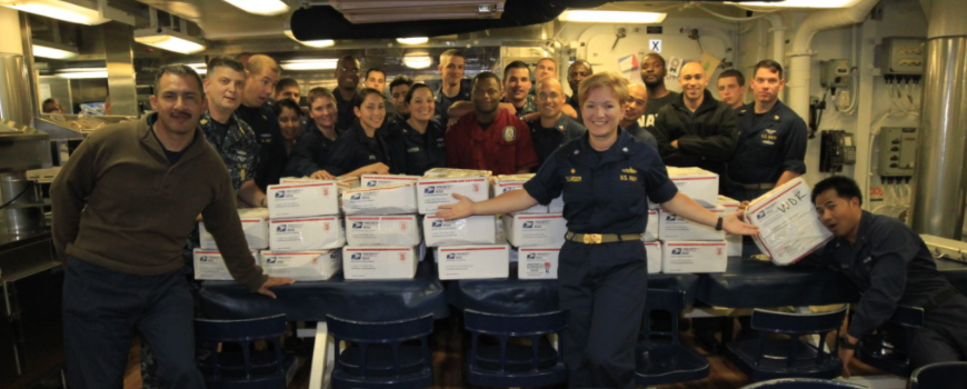 Freedom Alliance candy care packages for troops for Military Appreciation Month