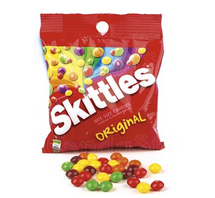 Skittles candies National Sour Candy Day