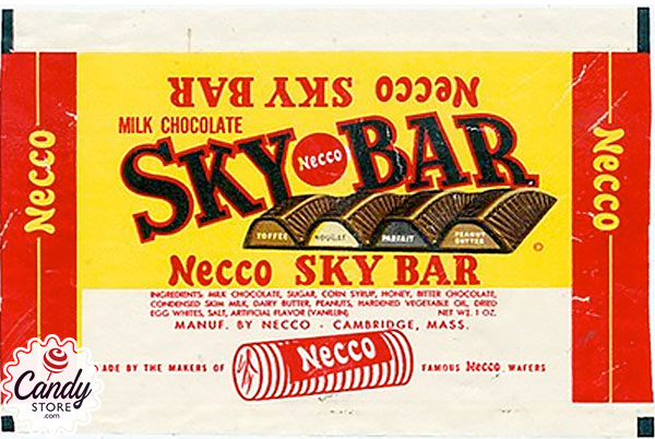Sky Bars Vintage Wrapper