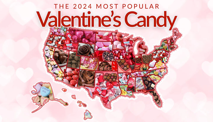 Most Popular Valentine's Candy by State