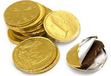 Chocolate Coins & Coin Candy