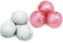Foil Wrapped Chocolate Balls at CandyStore.com