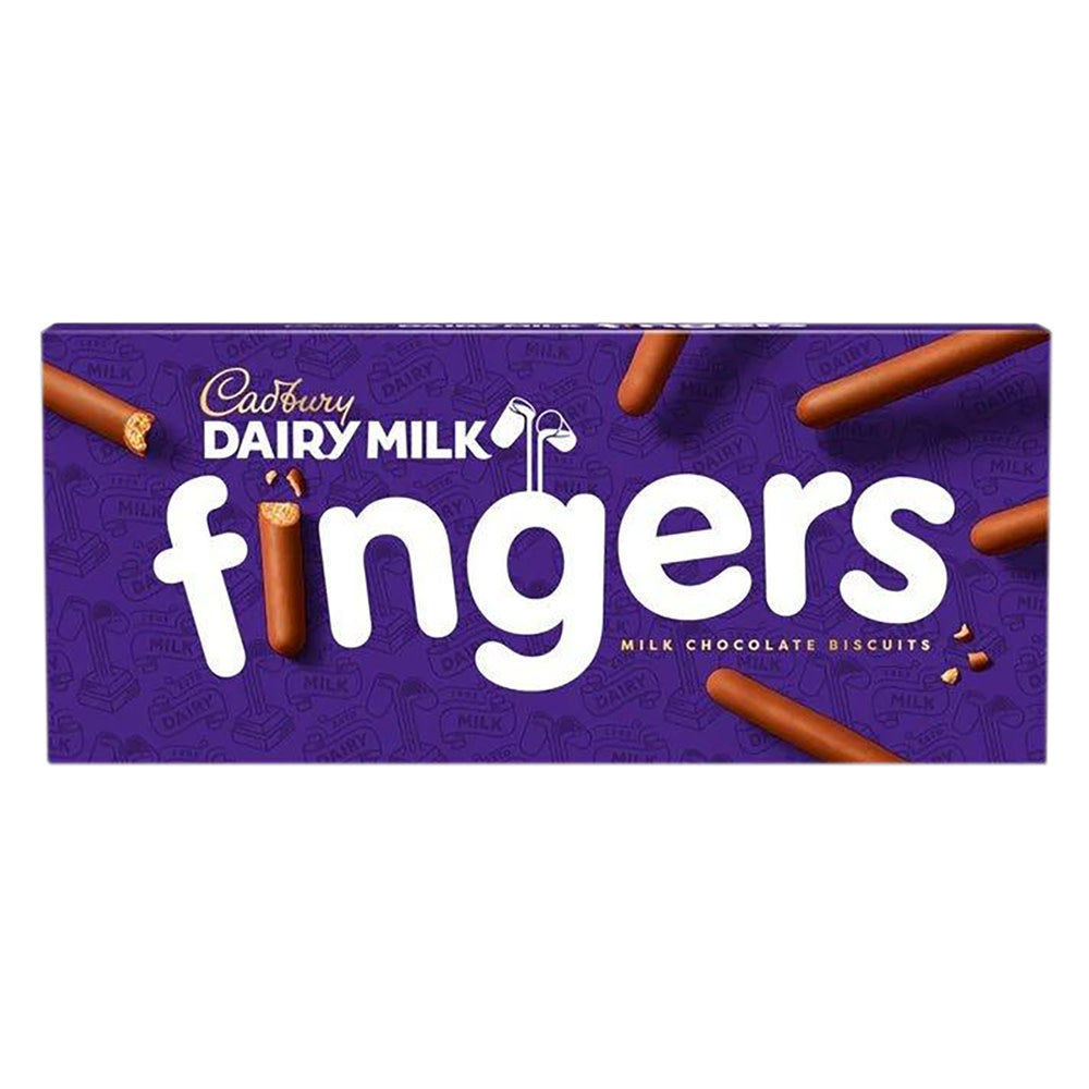 CADBURY - MILK CHOCOLATE FINGERS - 4OZ