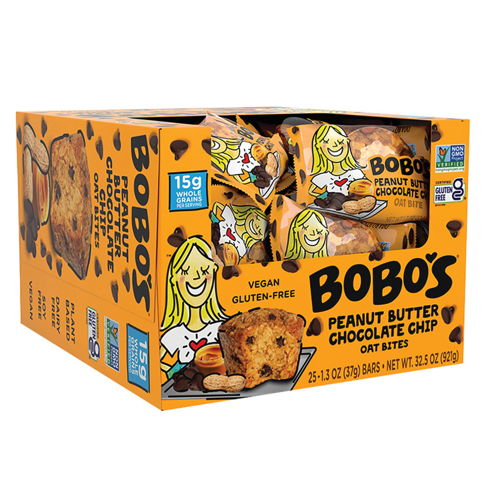 BOBO'S PEANUT BUTTER CHOCOLATE CHIP OAT BITES 1.3 OZ