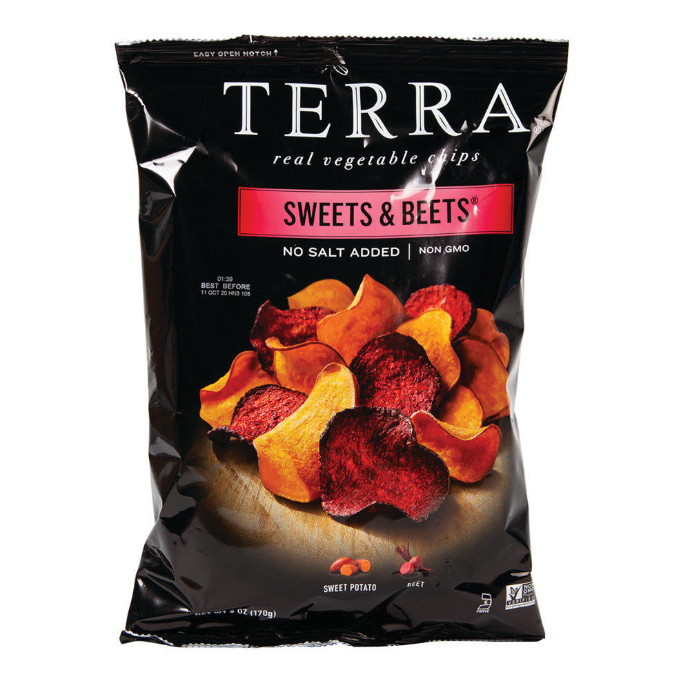 TERRA CHIPS NO SALT SWEETS &amp; BEETS 6 OZ BAG