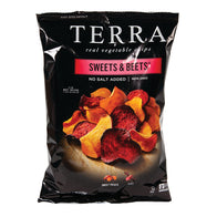 TERRA CHIPS NO SALT SWEETS &amp; BEETS 6 OZ BAG