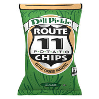 ROUTE 11 DILL PICKLE POTATO CHIPS 2 OZ BAG
