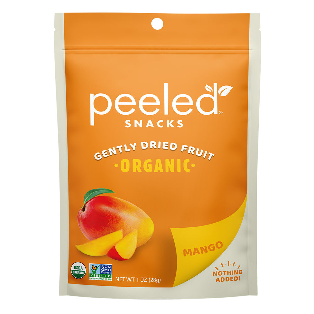 PEELED SNACKS MANGOES 1.23 OZ BAG