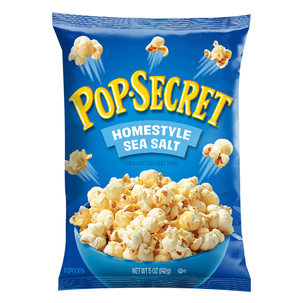 POP SECRET - HOMESTYLE SEA SALT POPCORN - 5.5OZ