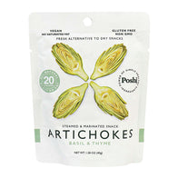 POSHI ARTICHOKE SNACK BASIL &amp; THYME 1.58 OZ